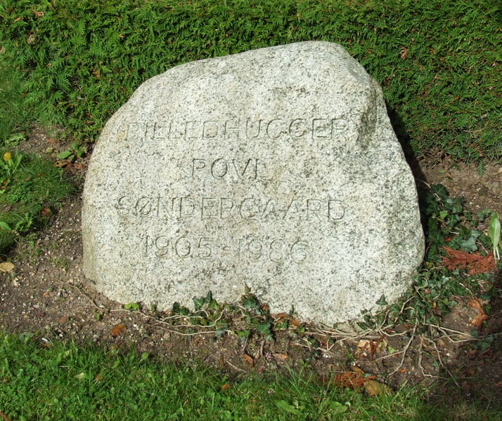 Fil:Poul-Søndergaard-gravsten.jpg